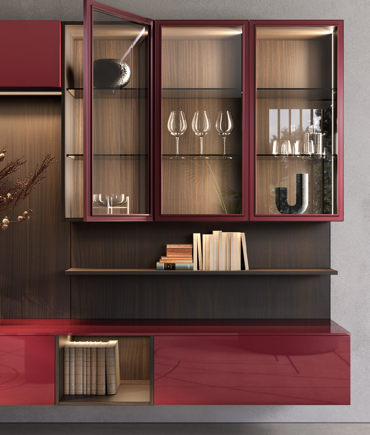 LIVING ROSSO 3 - LIVING